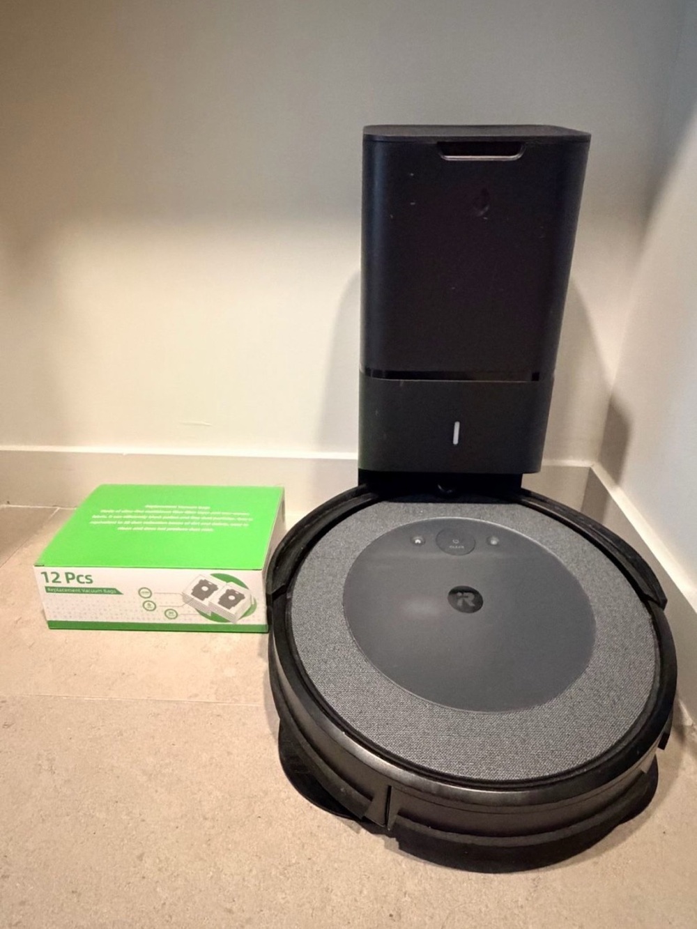 Robot Vacuum with Auto-Empty Base - Black